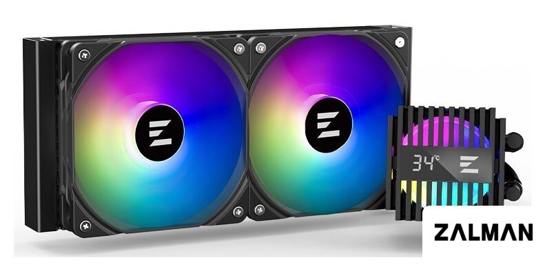 Система жидкостного охлаждения для процессора Zalman ALPHA2 A24 (черный)