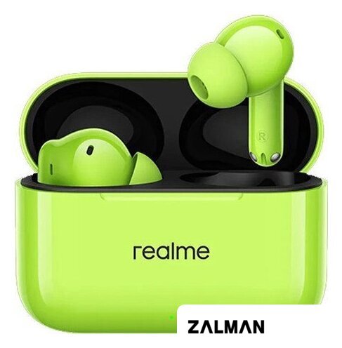 Наушники Realme Buds T200 (зеленый)