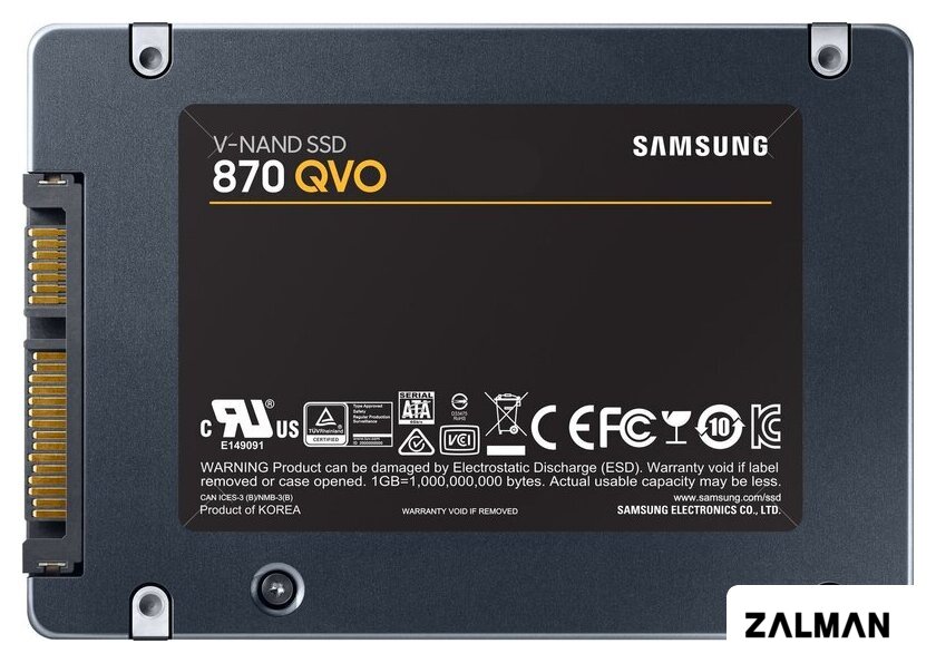 SSD Samsung 870 QVO 1TB MZ-77Q1T0BW