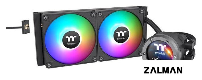 Система жидкостного охлаждения для процессора Thermaltake TH240 V2 Ultra EX ARGB CL-W414-PL12SW-A