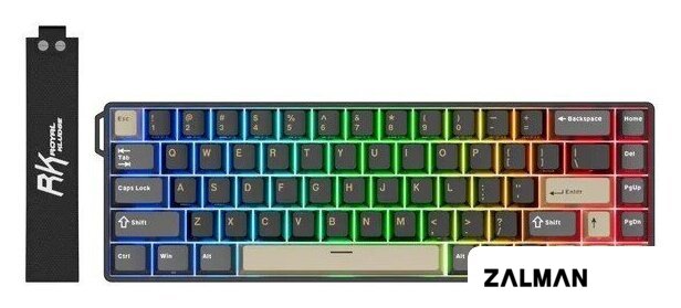 Клавиатура Royal Kludge RK68 HE Phantom (RK Mint)