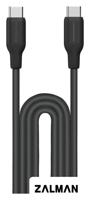 Кабель Momax DC25D USB 3.2 Gen2 Type-C - USB 3.2 Gen1 Type-C (2 м, черный)
