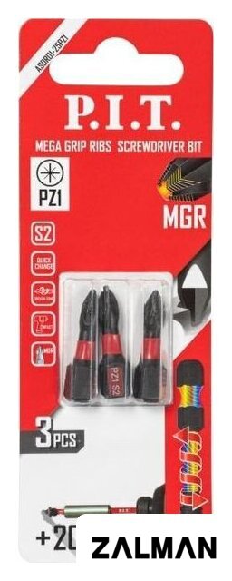 Набор бит P.I.T. ASDR01-25PZ1