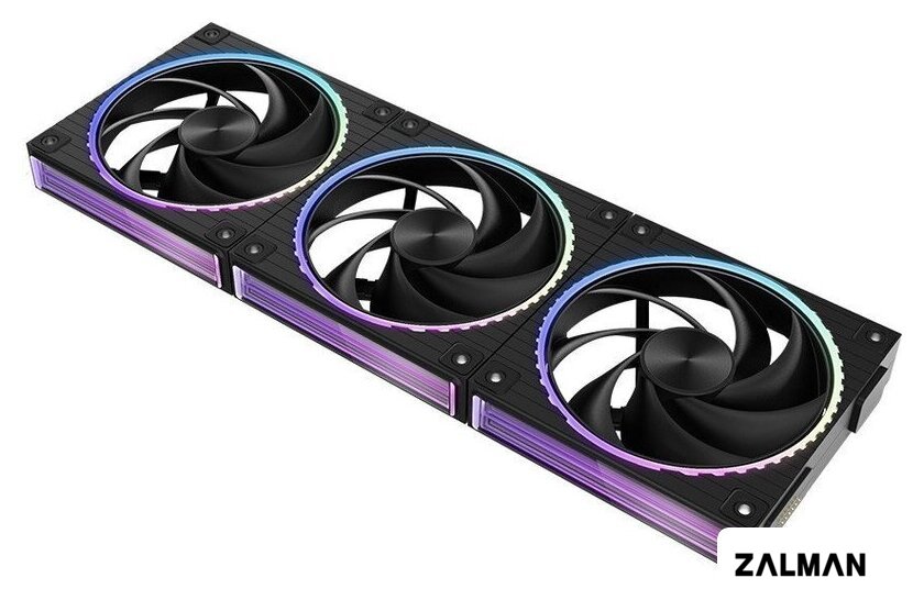 Комплект вентиляторов для корпуса Zalman ZM-DF120 A3 (черный)