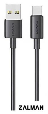 Кабель Usams SJ708 USB Type-A - USB Type-C (1 м, черный)