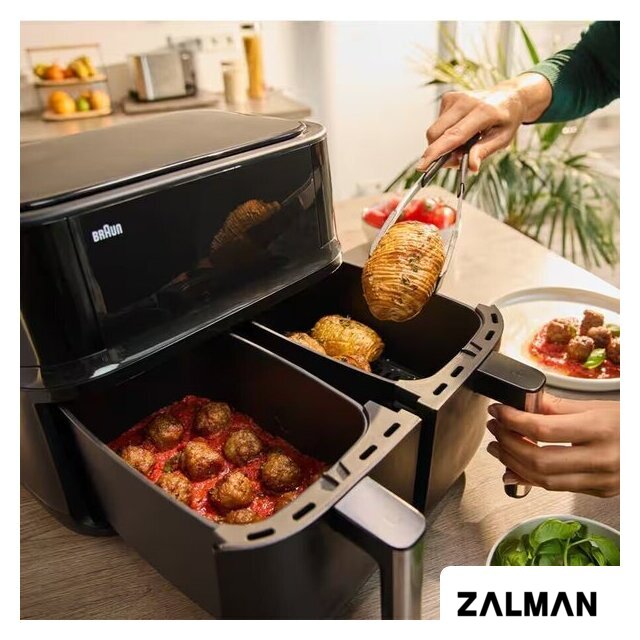 Аэрогриль (аэрофритюрница) Braun TwinCook 3 TD 3030