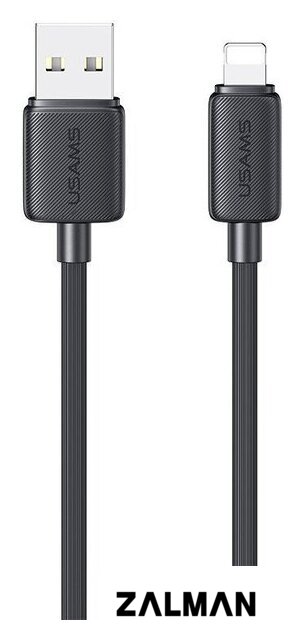 Кабель Usams US-SJ694 USB Type-A - Lightning (2 м, черный)