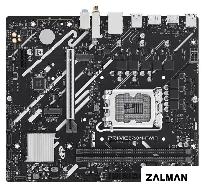 Материнская плата ASUS Prime B760M-F WiFi