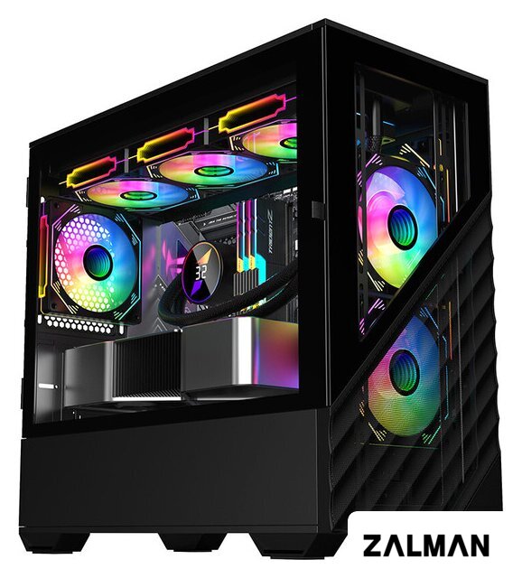 Корпус 1stPlayer DK D7 D7-BK-3F1