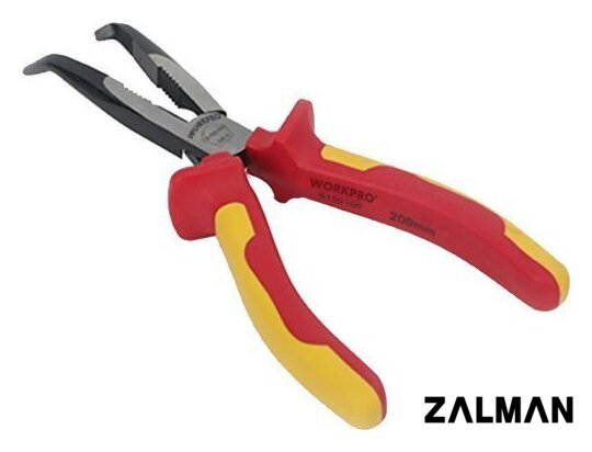 Кусачки боковые (бокорезы) Workpro VDE 200мм WP342007