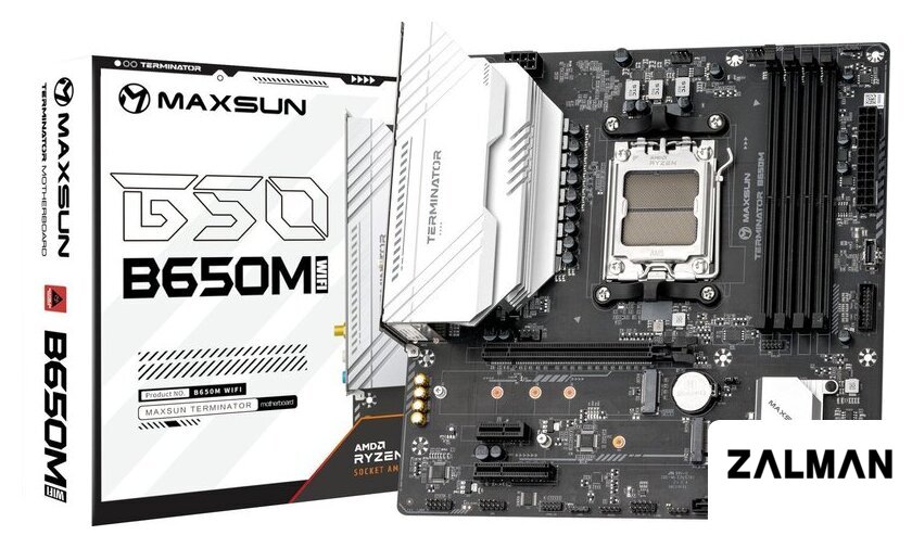 Материнская плата Maxsun Terminator B650M WiFi6