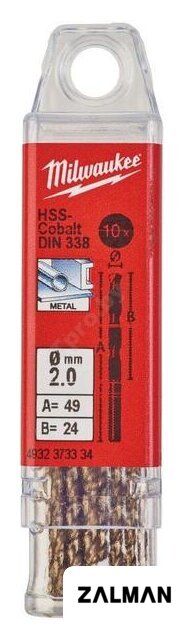 Набор сверл Milwaukee 4932373334 (10 предметов)