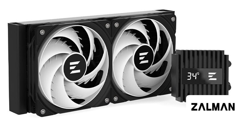 Система жидкостного охлаждения для процессора Zalman ALPHA2 A24 (черный)
