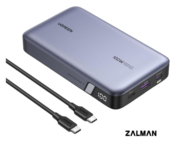 Внешний аккумулятор Ugreen PB720 20000mAh (серый)