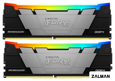 Оперативная память Kingston FURY Renegade RGB 2x8ГБ DDR4 4600 МГц KF446C19RB2AK2/16