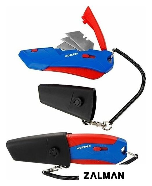 Нож строительный Workpro WP213010