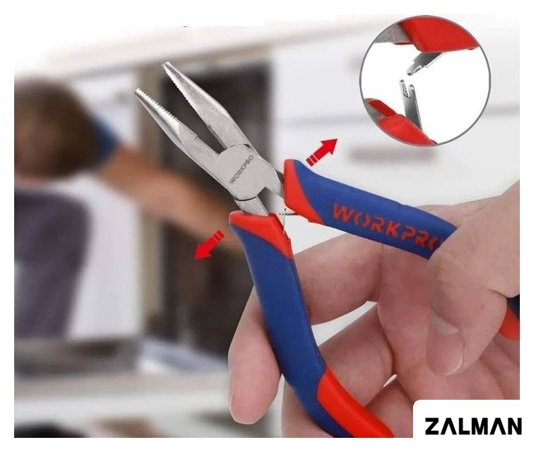 Длинногубцы Workpro WP231095
