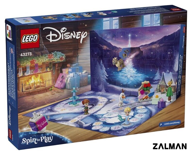 Конструктор LEGO Disney 43273 Адвент-календарь Холодное сердце 2025/2026