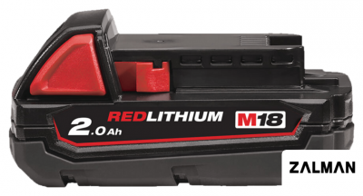 Аккумулятор Milwaukee M18 M18B2 4932430062 (18В/2 Ач)
