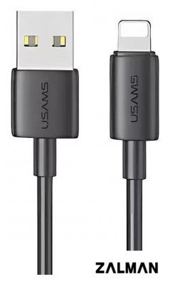 Кабель Usams US-SJ709 USB Type-A - Lightning (1 м, черный)