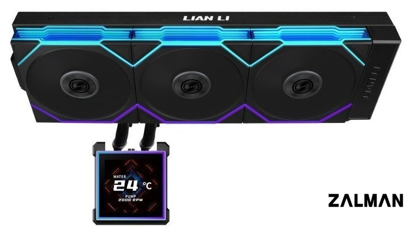 Система жидкостного охлаждения для процессора Lian Li HydroShift II LCD-S 360TL G89.GHS2LCDS36TB.R0