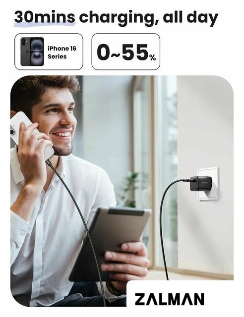Сетевое зарядное Ugreen X513 65012 USB Type-C