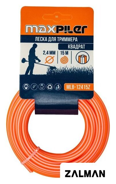Леска для триммера MaxPiler MLB-12415Z