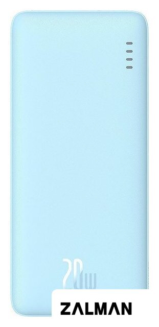 Внешний аккумулятор Baseus Airpow Fast Charge Power Bank 20W 20000mAh (голубой)