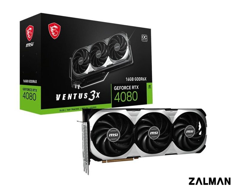 Видеокарта MSI GeForce RTX 4080 16GB Ventus 3X OC