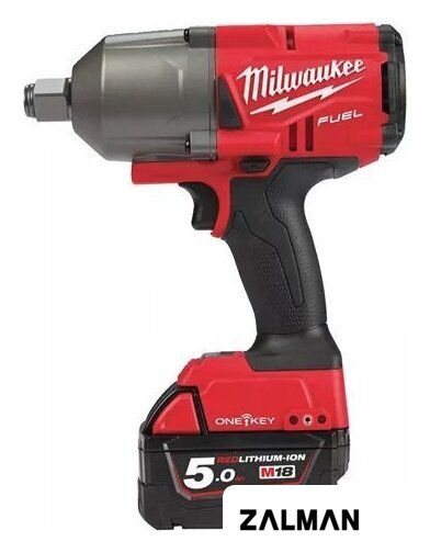 Гайковерт Milwaukee M18 ONEFHIWF34-502X Fuel 4933459730 (с 2-мя АКБ, кейс)
