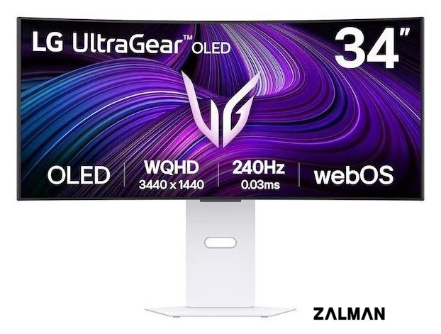 Игровой монитор LG UltraGear OLED 34GX90SA-W