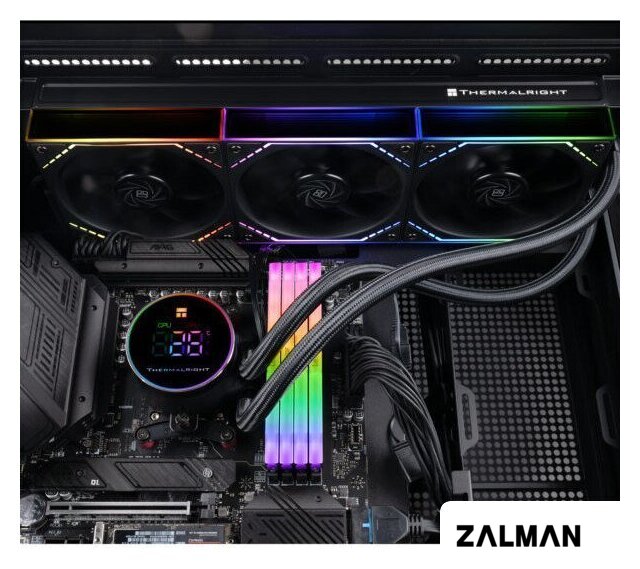 Система жидкостного охлаждения для процессора Thermalright Frozen Magic 360 Digital ARGB V2 (черный)