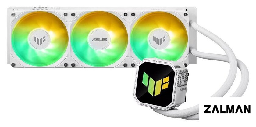 Система жидкостного охлаждения для процессора ASUS TUF Gaming LC III 360 ARGB (белый)