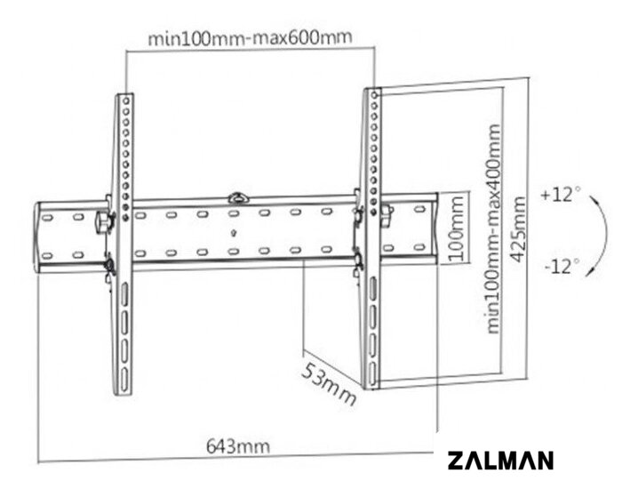 Кронштейн для телевизора Gembird WM-70T-02