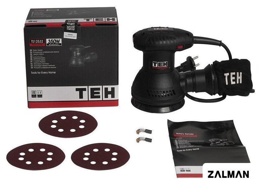 Эксцентриковая шлифмашина TEH TS12532