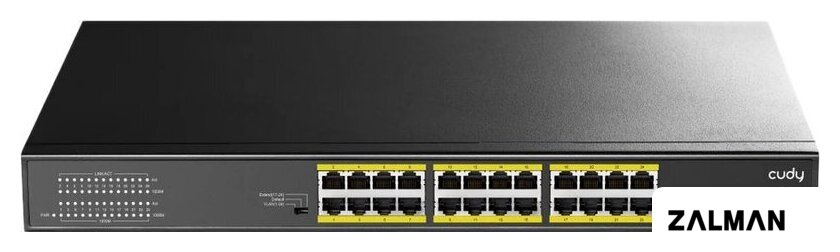 Неуправляемый коммутатор Cudy GS1028PS2 1.0