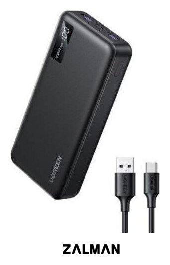 Внешний аккумулятор Ugreen PB312 20000mAh (черный)