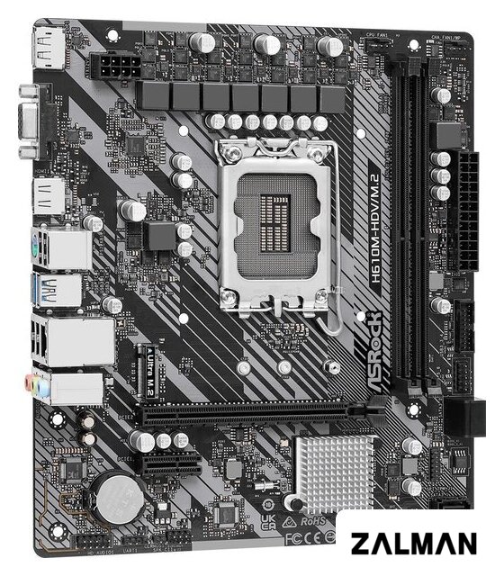 Материнская плата ASRock H610M-HDV/M.2 R2.0