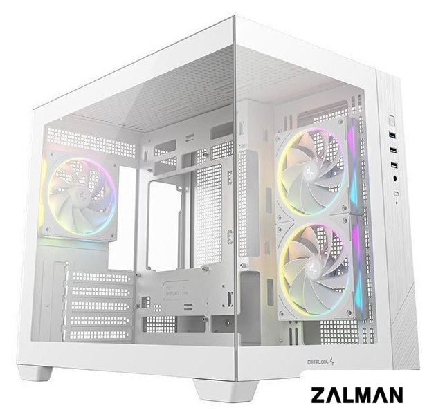 Корпус DeepCool CG330 3F WH R-CG330-WHNGM3-G