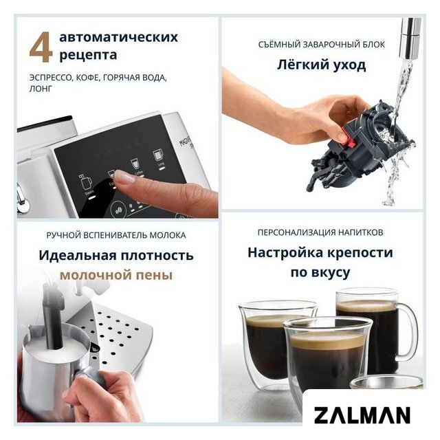 Кофемашина DeLonghi Magnifica Start ECAM 220.20.W