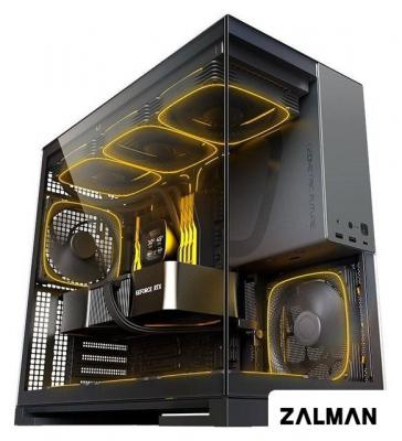 Корпус Geometric Future Model 5 5FAN (черный/серый)