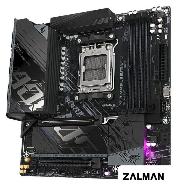 Материнская плата Gigabyte X870M Aorus Elite WiFi7