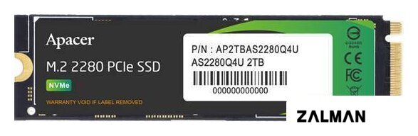 SSD Apacer AS2280Q4U M.2 PCIe Gen4 x4 512GB AP512GAS2280Q4U-1