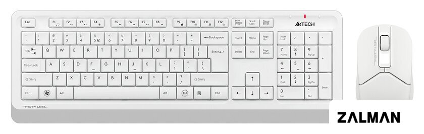 Офисный набор A4Tech Fstyler FG1012 (белый)
