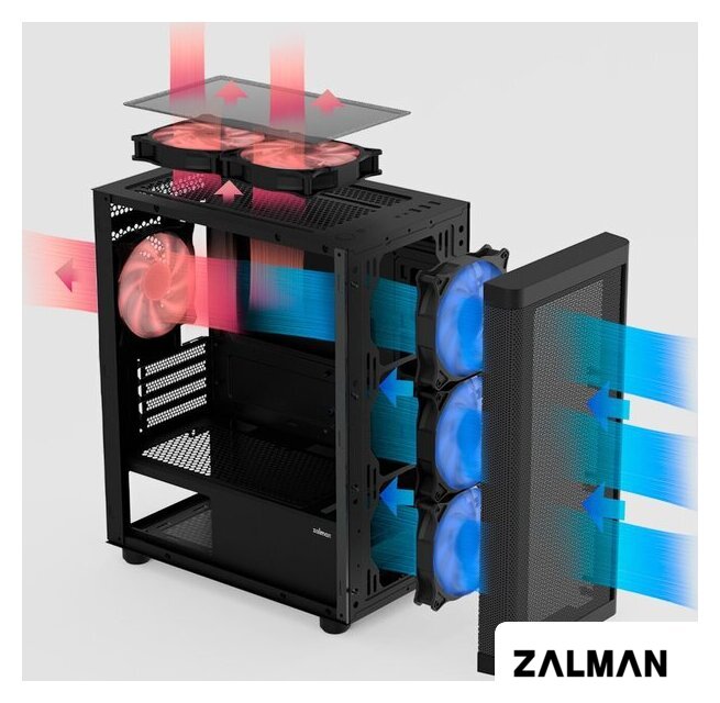Корпус Zalman M4 SE (черный)