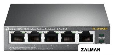 Неуправляемый коммутатор TP-Link TL-SF1005P V1