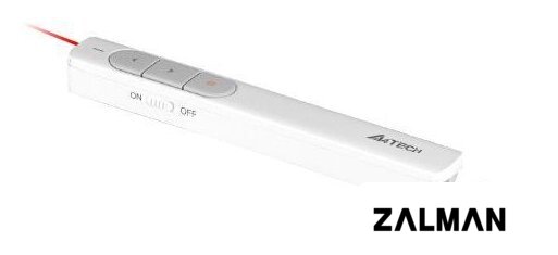 Пульт ДУ A4Tech Wireless Laser Pen LP15 (белый)