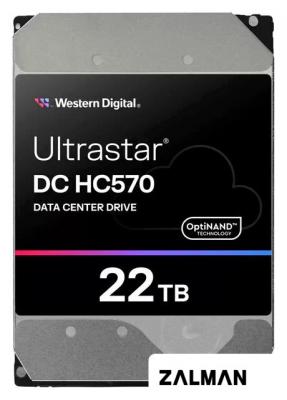 Жесткий диск WD Ultrastar DC HC570 22TB WUH722222ALE6L4