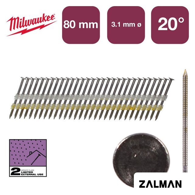 Гвозди для пистолета Milwaukee 4932492593 (1750 шт)