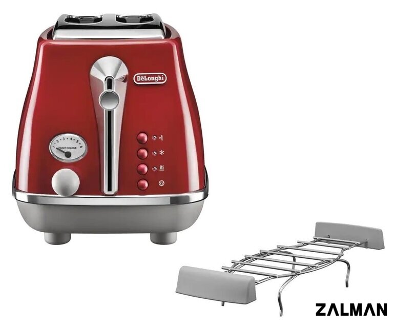 Тостер DeLonghi Icona Capitals CTOC2103.R